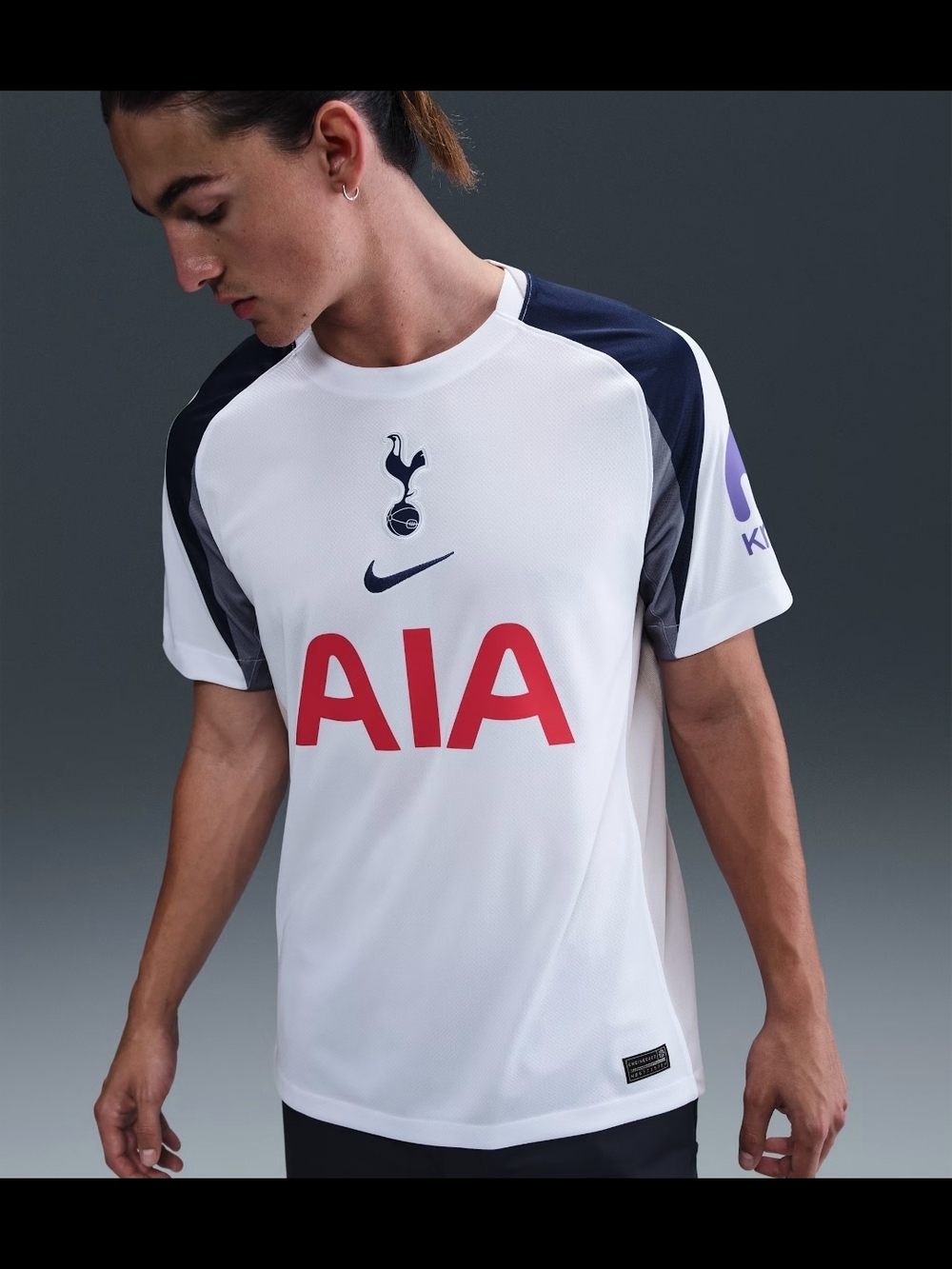 Nike Dri-Fit AIA Logo Men's White Training Shirt by Nike
